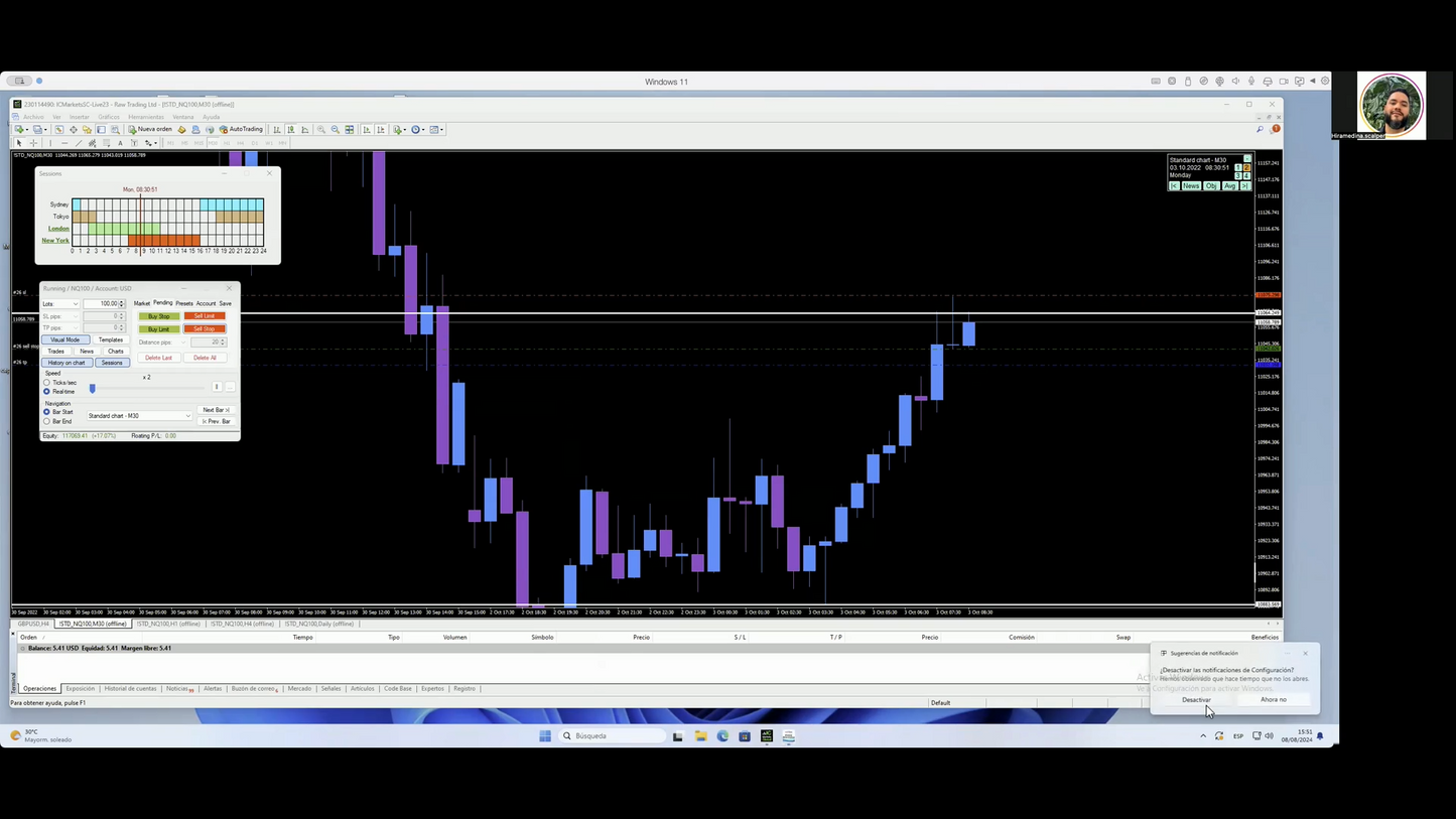 Curso Retiro Intensivo Trading Hiram Medina MTC Fx + Método Fénix (Mayo 2025) 📘📈