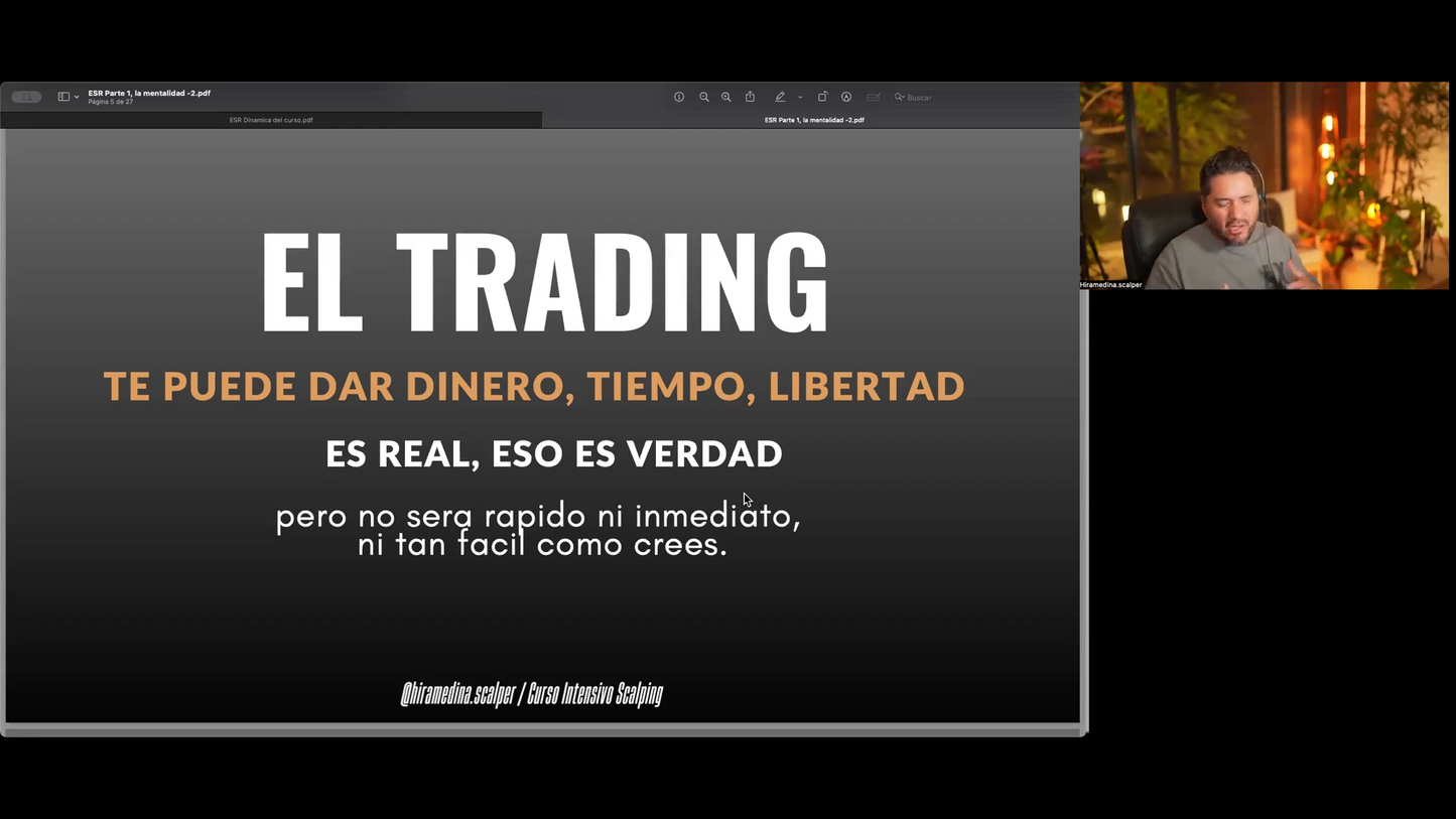 Curso Retiro Intensivo Trading Hiram Medina MTC Fx + Método Fénix (Mayo 2025) 📘📈