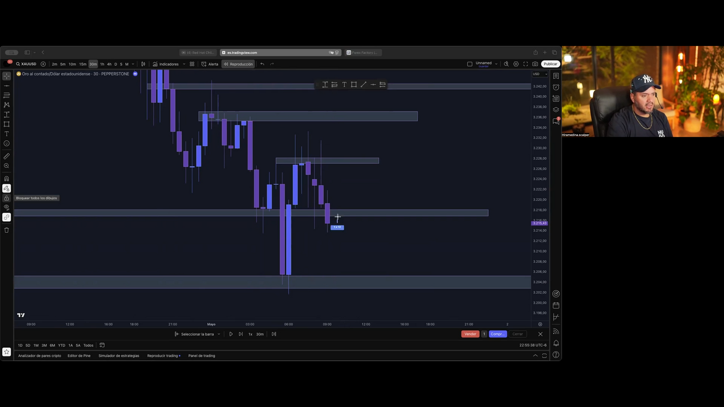 Curso Retiro Intensivo Trading Hiram Medina MTC Fx + Método Fénix (Mayo 2025) 📘📈