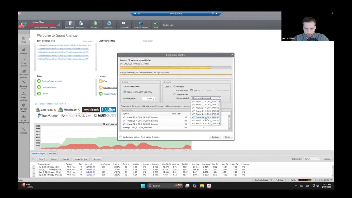 Academia de Trading Algorítmico IMOX - Aritz Sánchez 📘📈