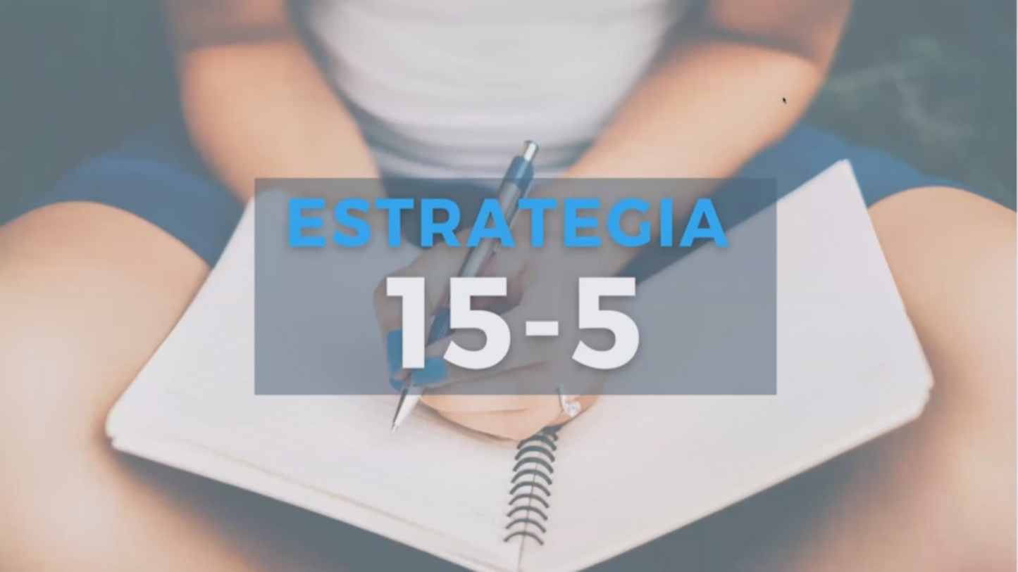 Estrategia 15 - 5 - Aarón Rosario 📕📈