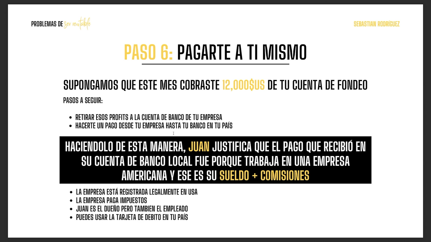 Curso Problemas de Ser Rentable - Sebastián Rodríguez Sensei Wealthy Trades 📙📈