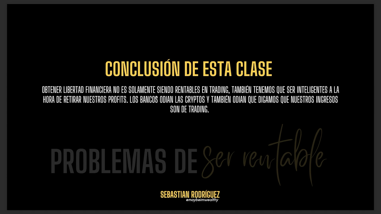 Curso Problemas de Ser Rentable - Sebastián Rodríguez Sensei Wealthy Trades 📙📈