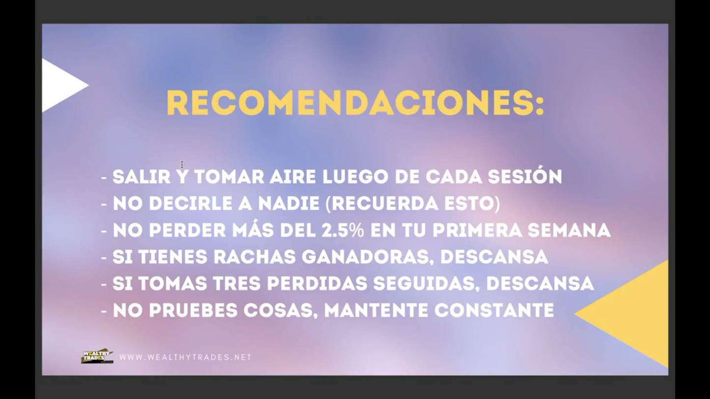 Curso Mitad del Año Fondeado - Sebastián Rodriguez Sensei Wealthy Trades 📙📈
