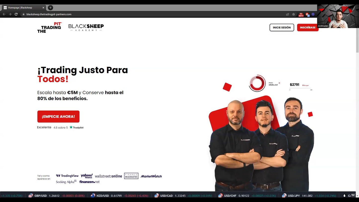 Curso Black Sheep PRO - Jon Trader 📘📈