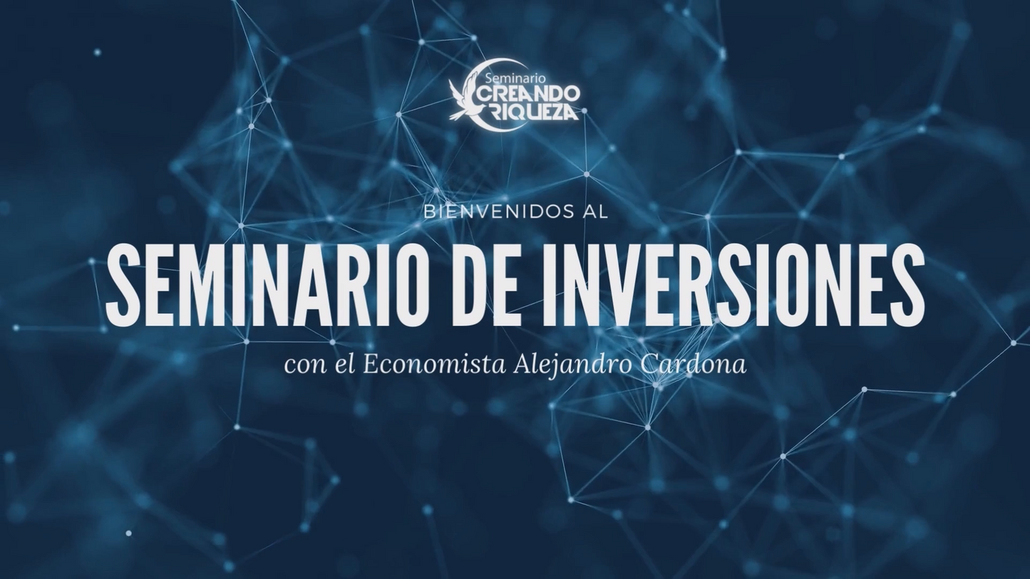 Seminario de Inversiones (Agosto 2024) - Alejandro Cardona 📘📈