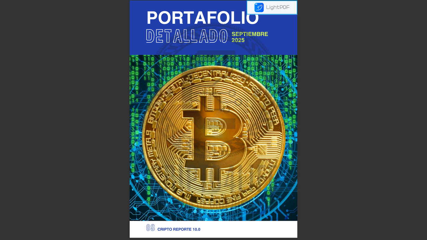 Criptoreporte 10.0 PDF (Septiembre 2025) - Emile Trader 📘📈