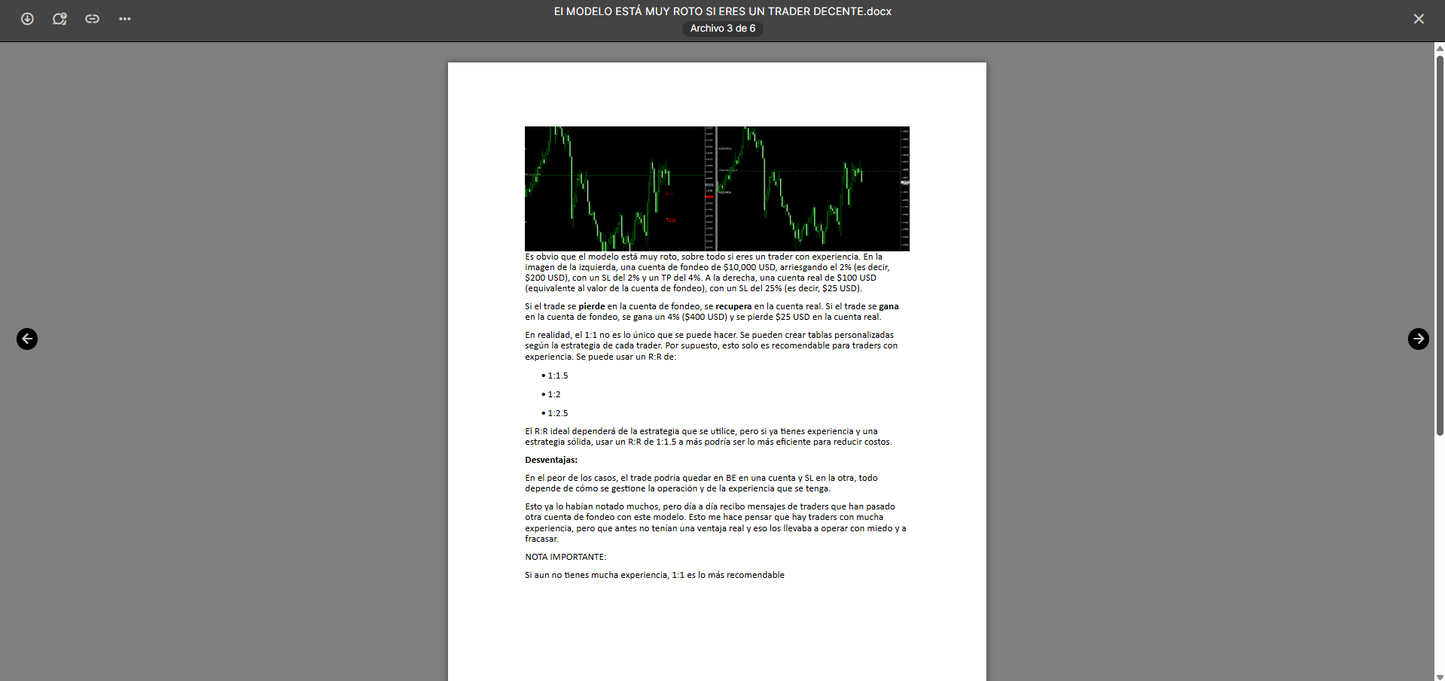 Curso NesbroFx - Modelo Matemático 📘📈