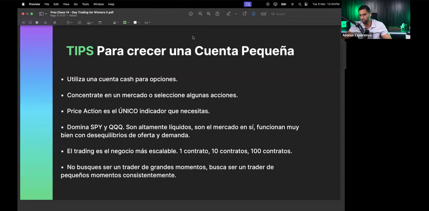 Pack 2 Cursos Abacus Exchange - Abacus Experience + Abacus Pro 📙📈