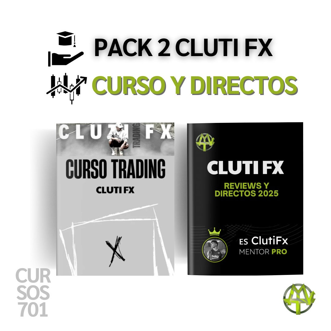 Pack 2 Cursos ClutiFx - Carles Clotet 📘📈