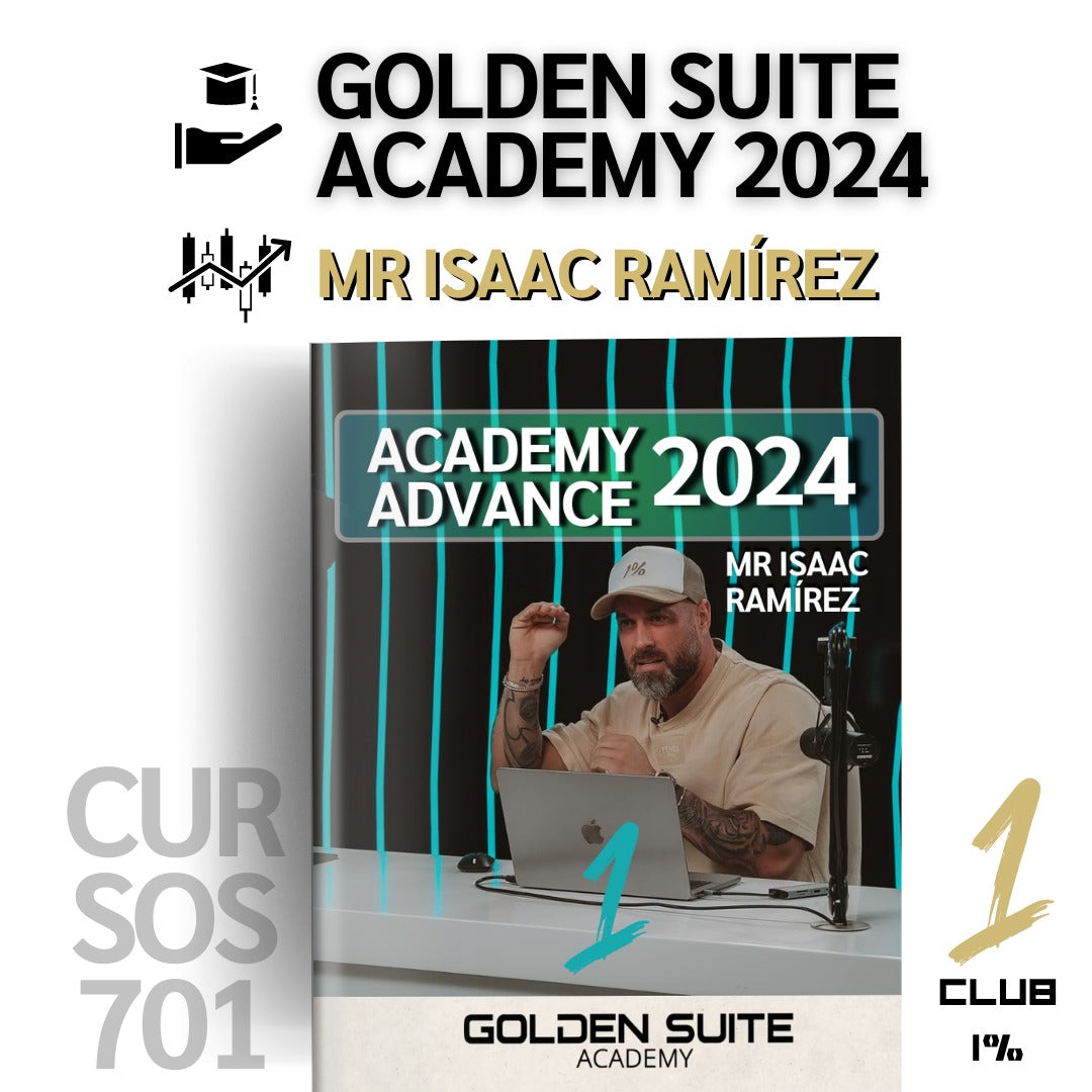 Curso Mr Isaac Ramírez 2024 - Golden Suite Academy 📘📈