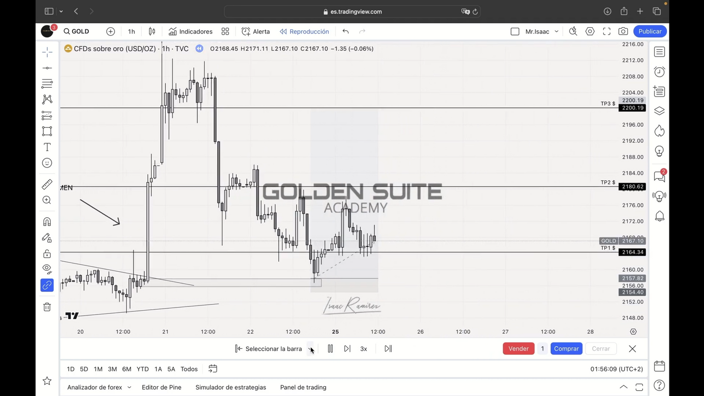 Curso Mr Isaac Ramírez 2024 - Golden Suite Academy 📘📈