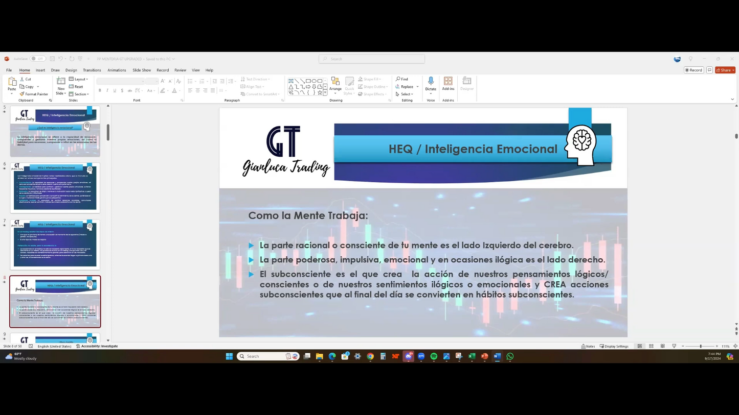 Curso Gianluca Trading - Mentoría Acción del Precio (Septiembre 2024) 📘📈