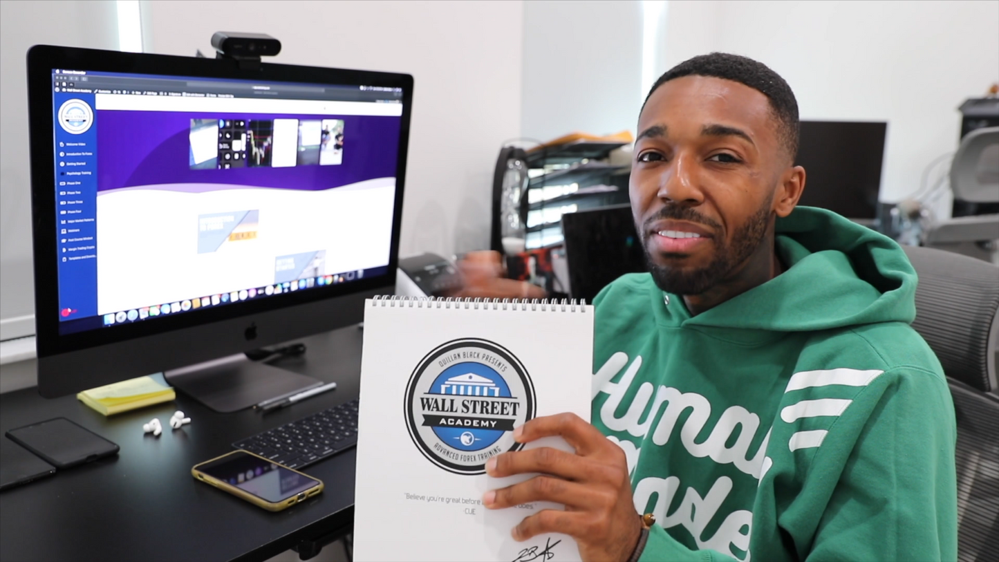 Curso Cuebanks Wall Street Academy en Inglés - Quillan Black 📘📈