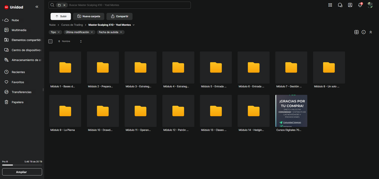 Curso Yoel Montes - Master Scalping X10 📕📈