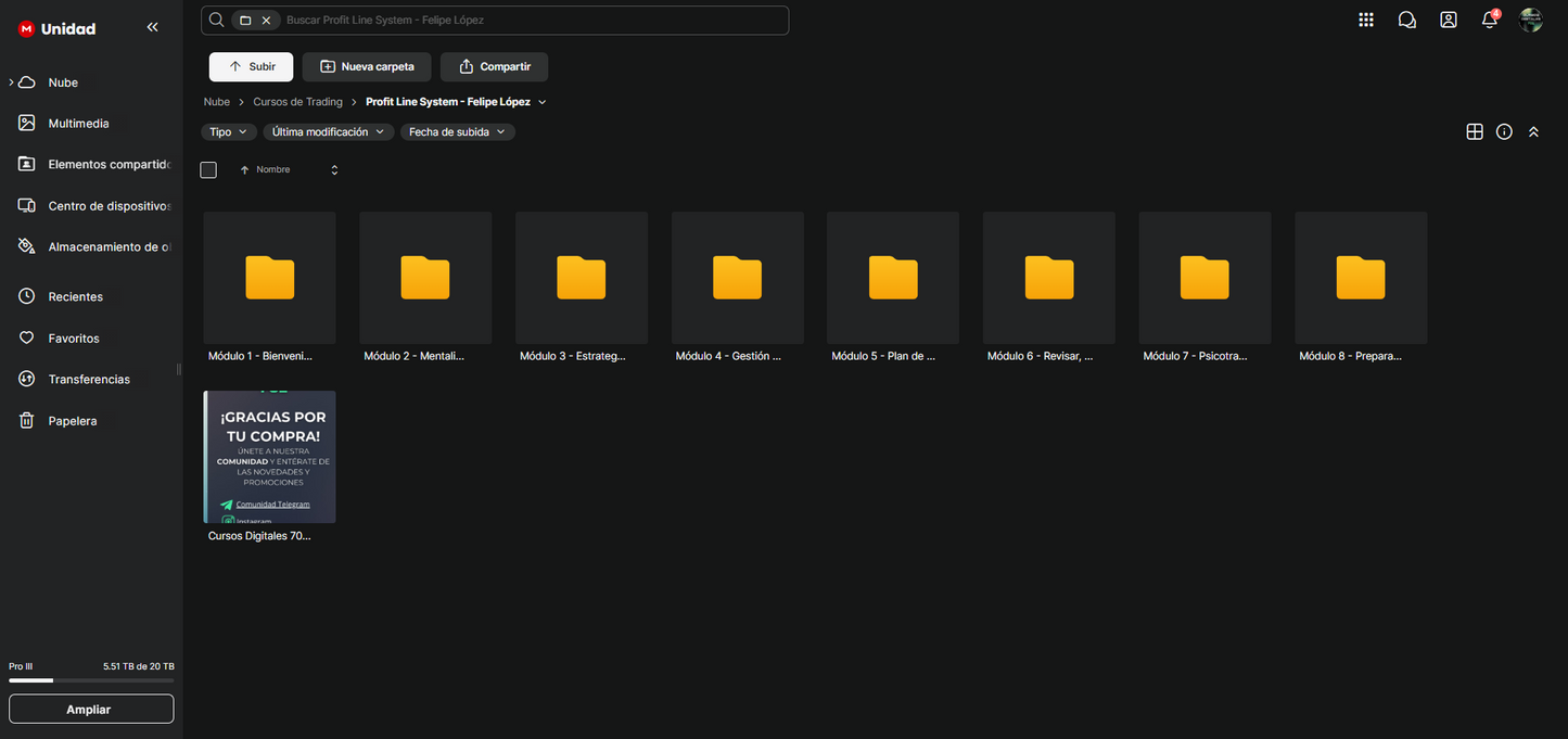 Curso Felipe López - Profit Line System 📈📘