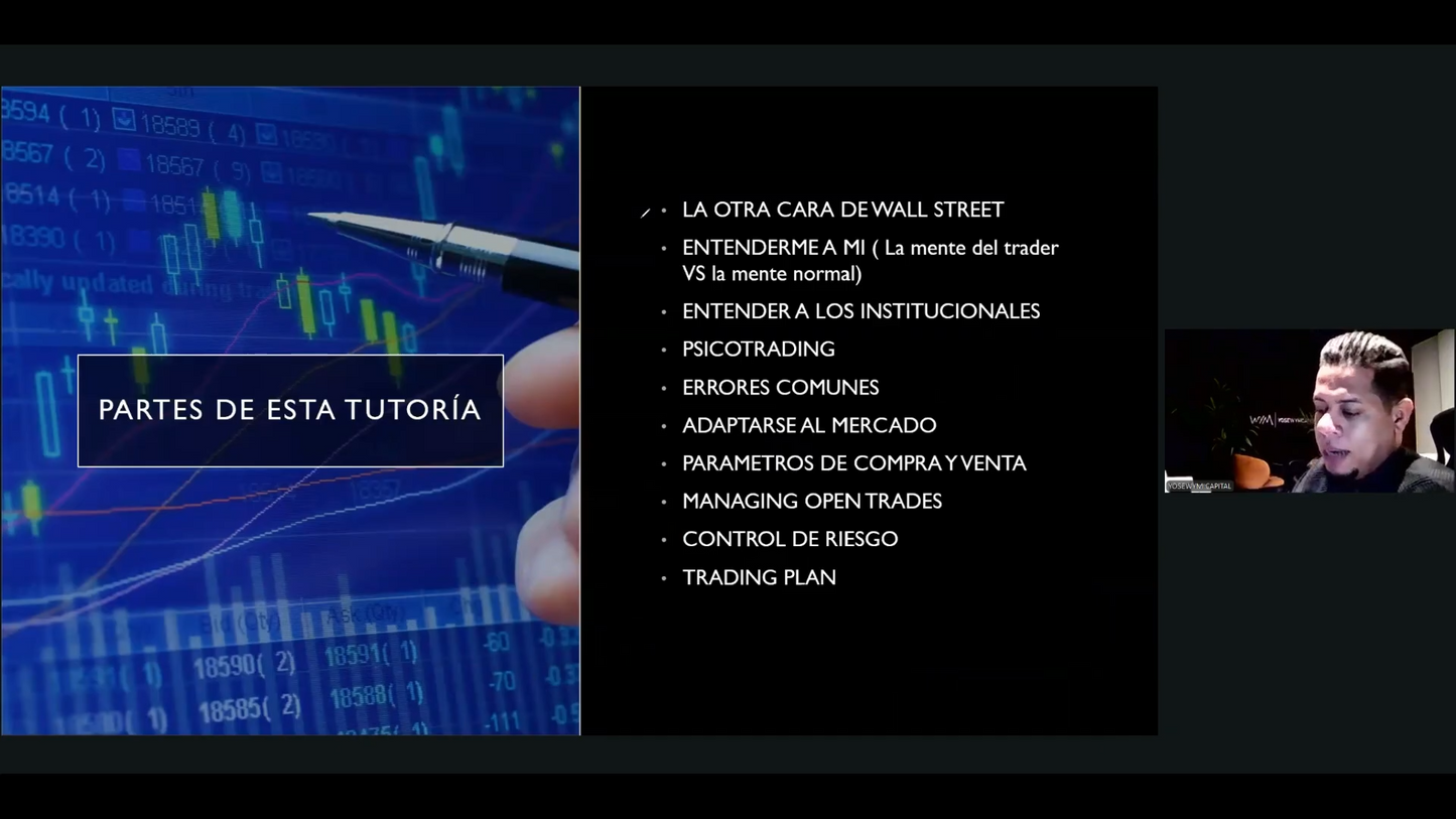 Curso Yosewym (Octubre 2025) - Tutoría Avanzada 1.0  📕📈