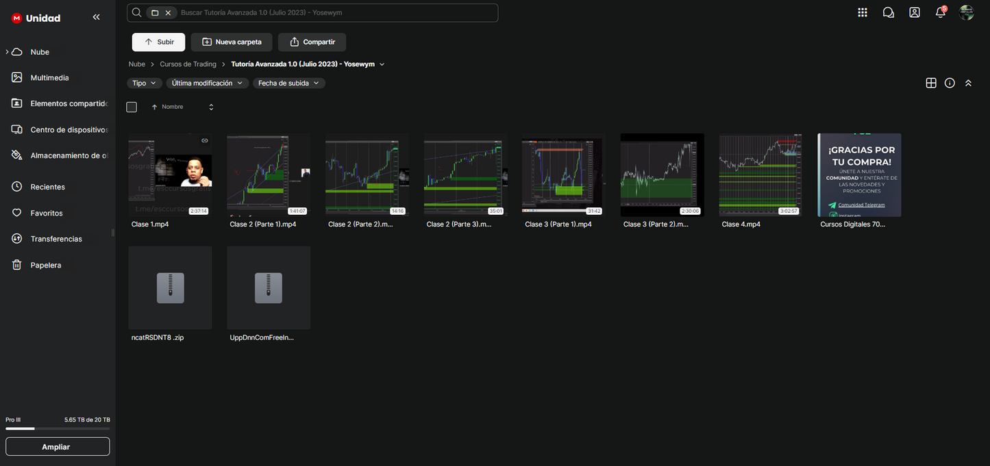 Tutoría Avanzada 1.0 (Julio 2023) - Yosewym 📙📈
