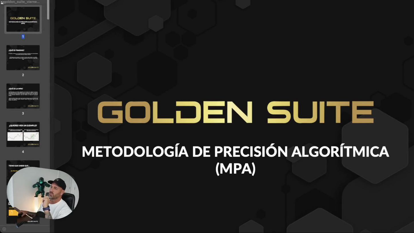 Curso Mr Isaac Ramírez Metodología de Precisión Algorítmica MPA 2023 - Golden Suite Academy📘📈