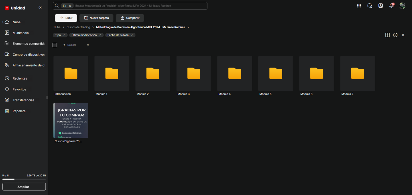Curso Mr Isaac Ramírez Metodología de Precisión Algorítmica MPA 2024 - Golden Suite Academy📘📈