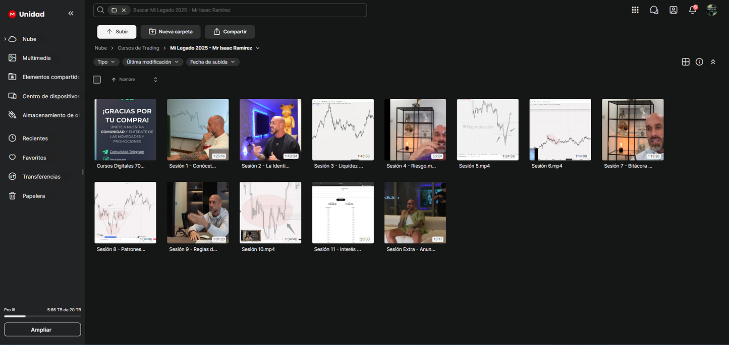 Curso Mr Isaac Ramírez 2025 - Mi Legado 📕📈