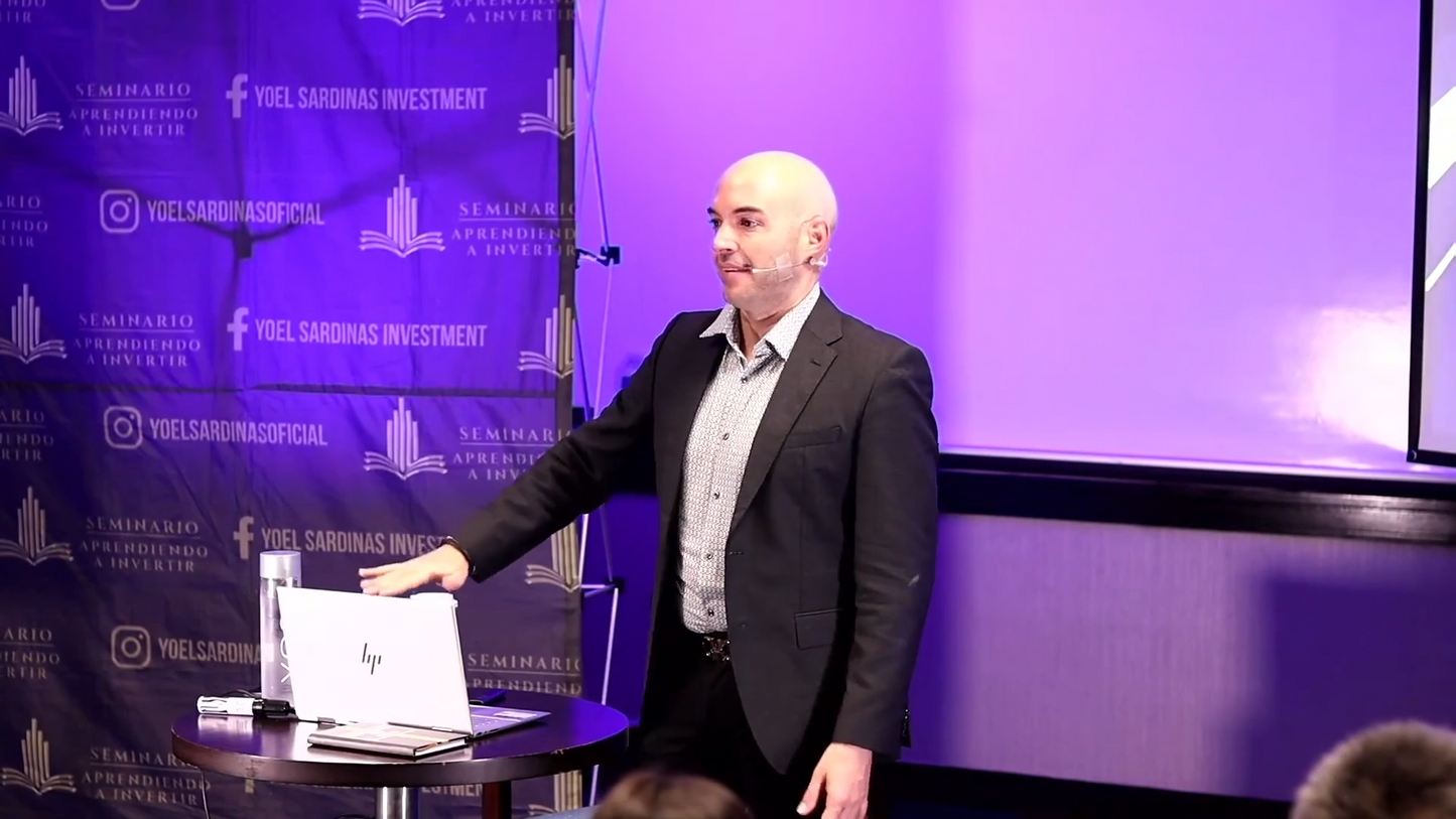 Curso Yoel Sardiñas - Seminario Aprendiendo a Invertir📙📈