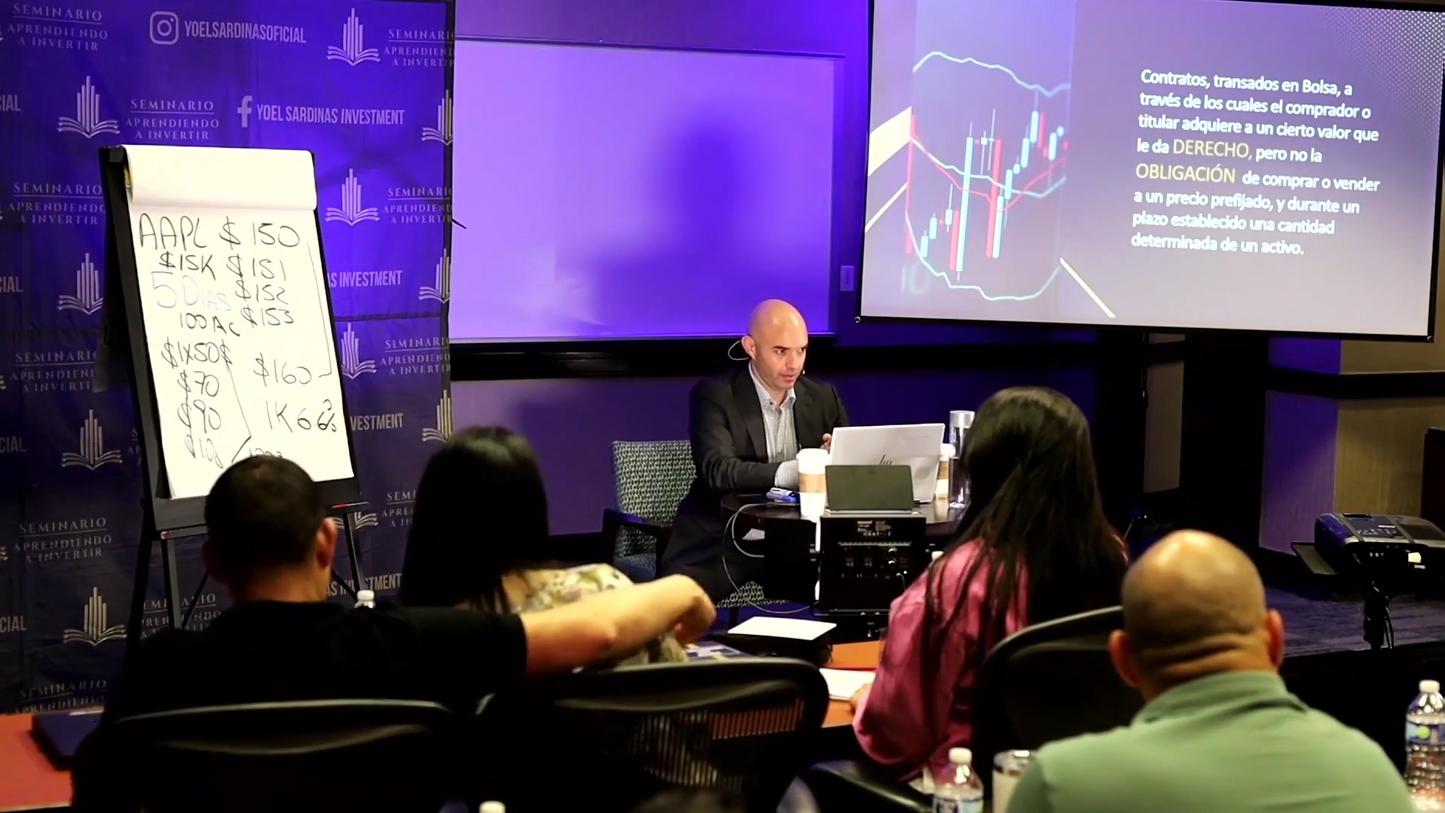 Curso Yoel Sardiñas - Seminario Aprendiendo a Invertir📙📈