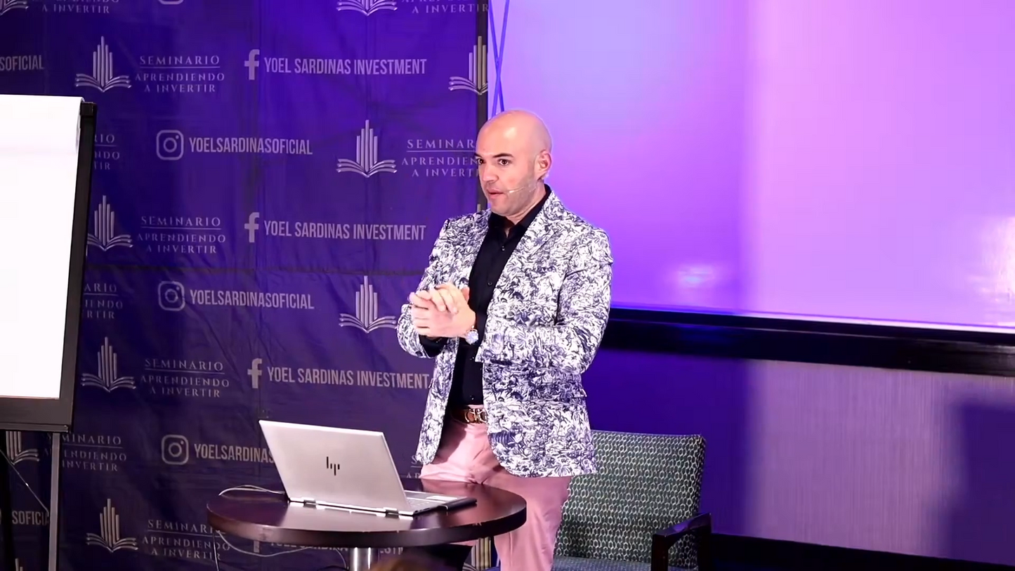 Curso Yoel Sardiñas - Seminario Aprendiendo a Invertir📙📈