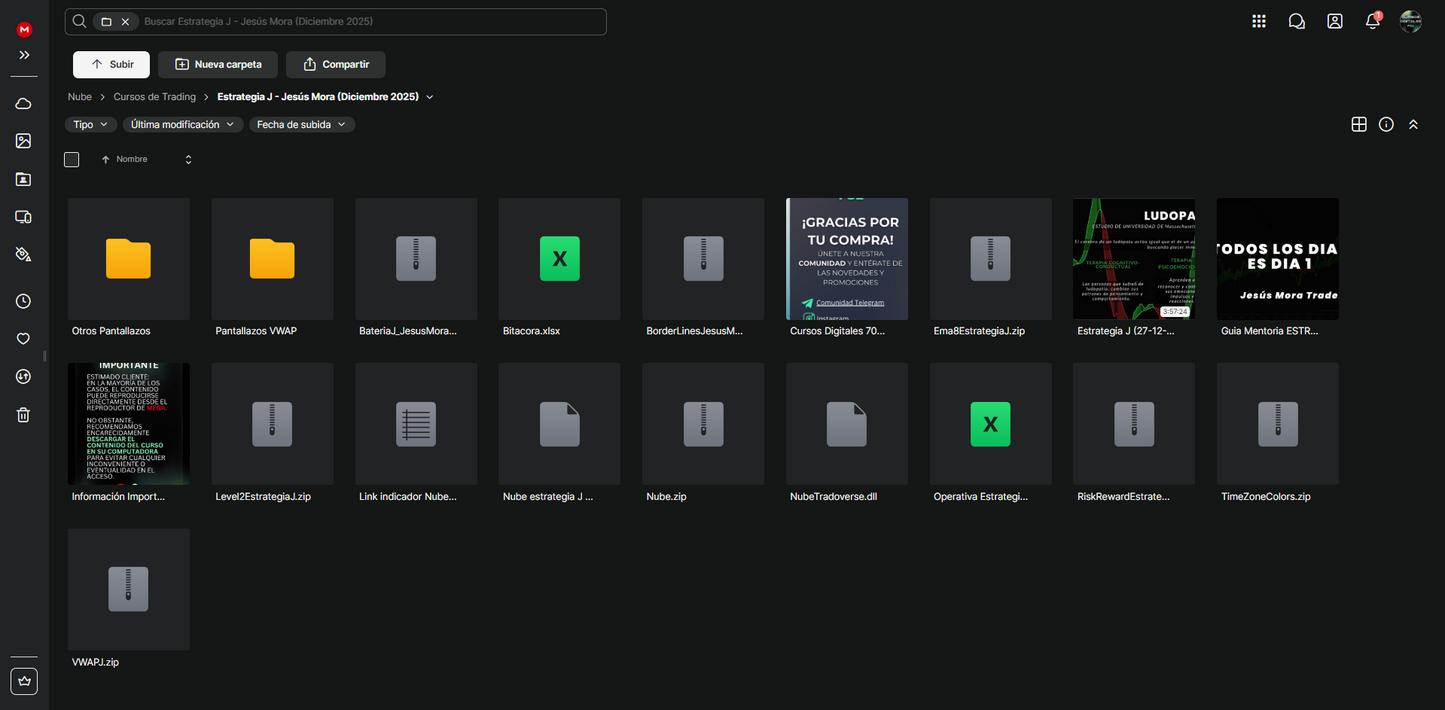 Curso Jesús Mora Trader - Estrategia J + Indicador VWAP (Diciembre 2025) 📘📈