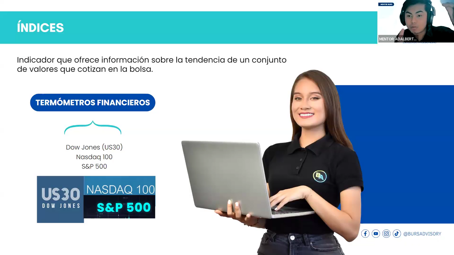 Curso Jeanpierre Saavedra - Academia Burs Advisory 📘📈