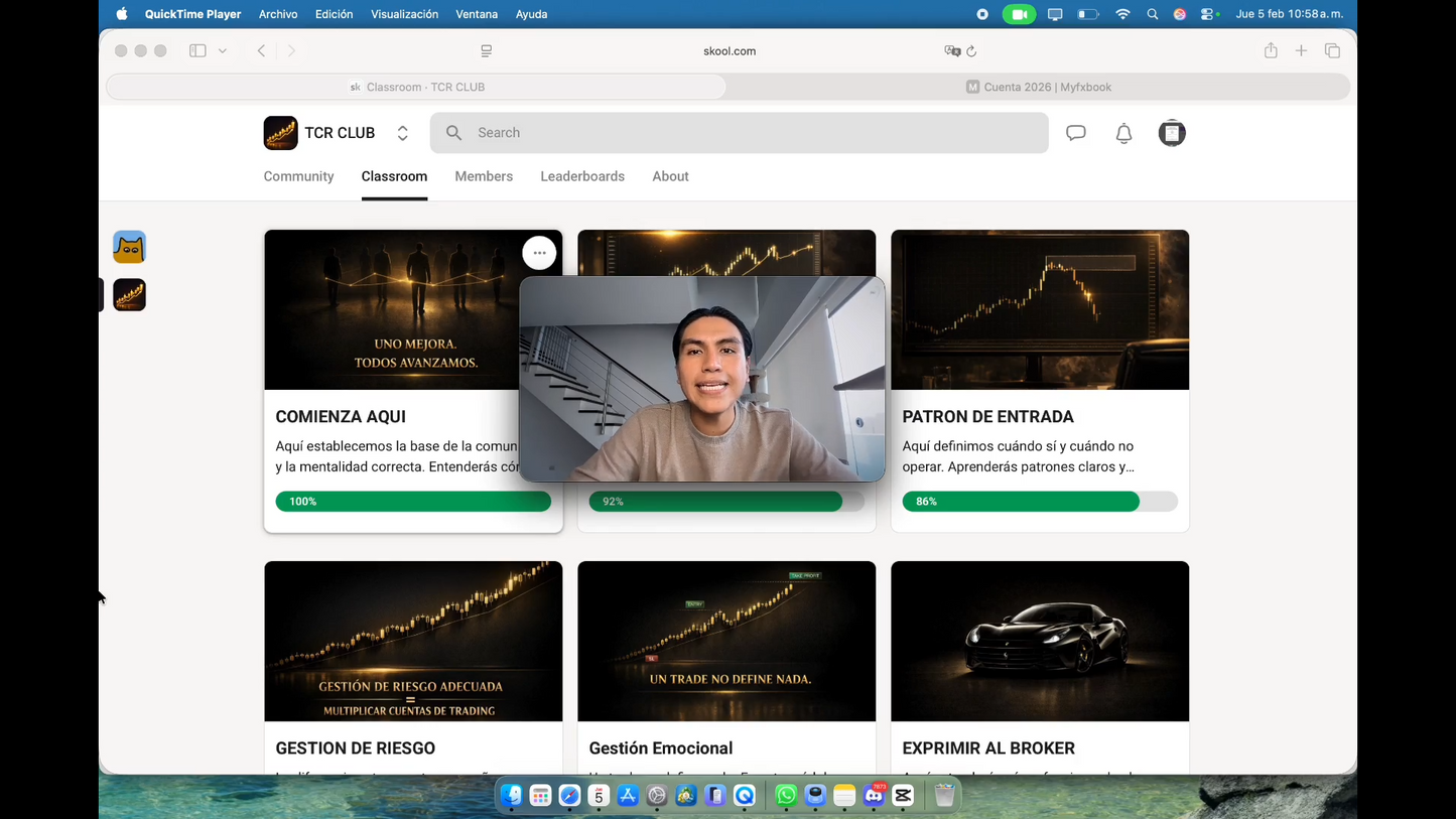 TCR Club NesbroTrader 2026 - Nestor Santos 📕📈