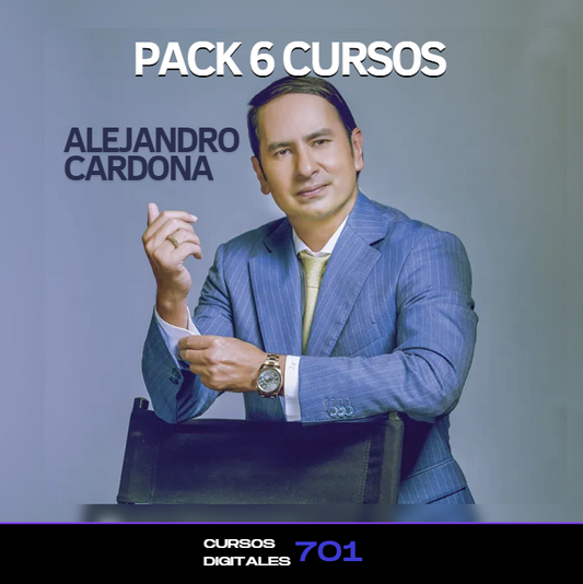 Mega Pack 6 Cursos Alejandro Cardona 📘📈