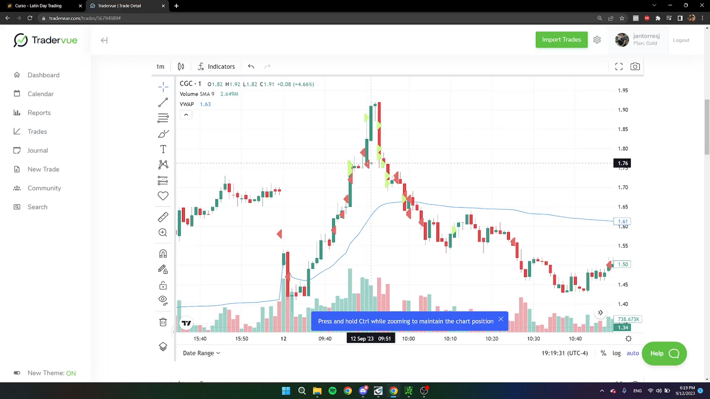 Curso Eduardo Briceño (EduTrades) - Small Caps Latin Day Trading 📕📈