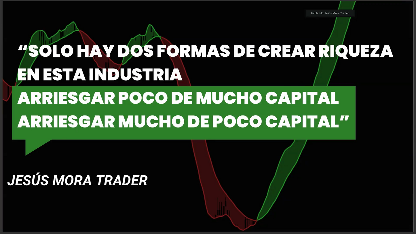 Curso Jesús Mora Trader - Estrategia J + Barras J (Marzo 2026) 📘📈