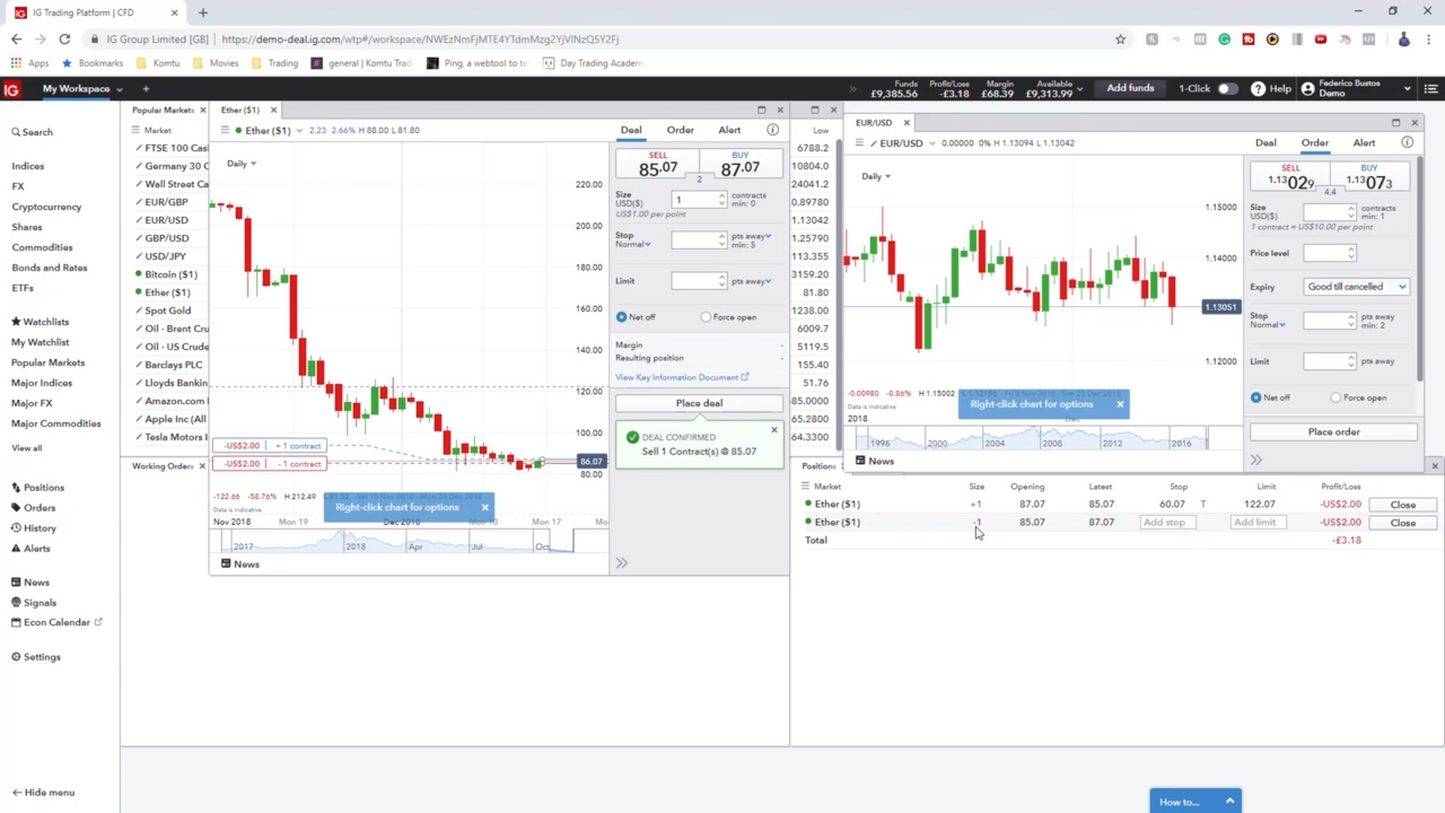 Pack 3 Cursos Komtu Trading (Fede Bustos) 📘📈