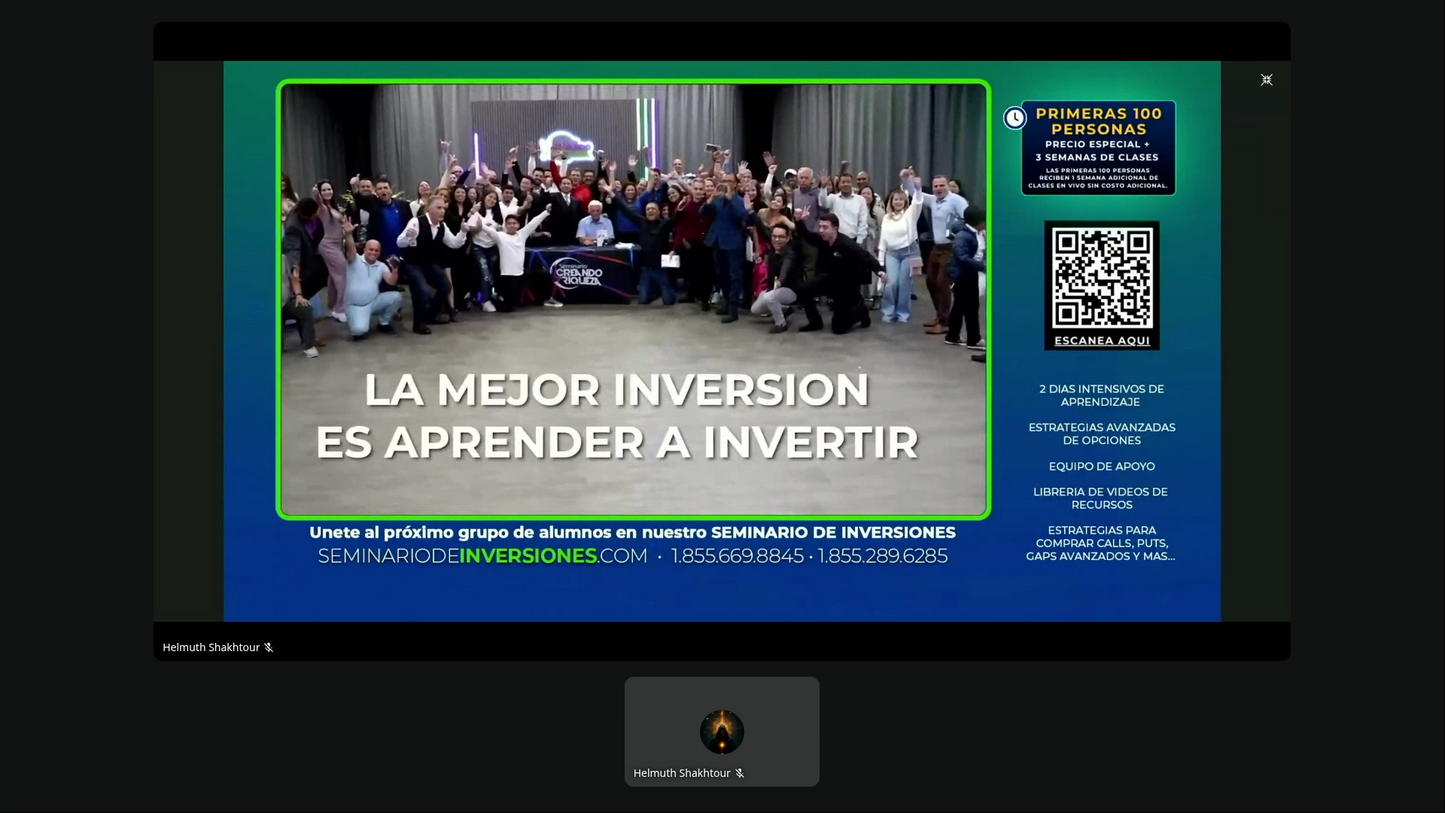 Curso Alejandro Cardona - Seminario Creando Riqueza (Junio 2026) 📘📈