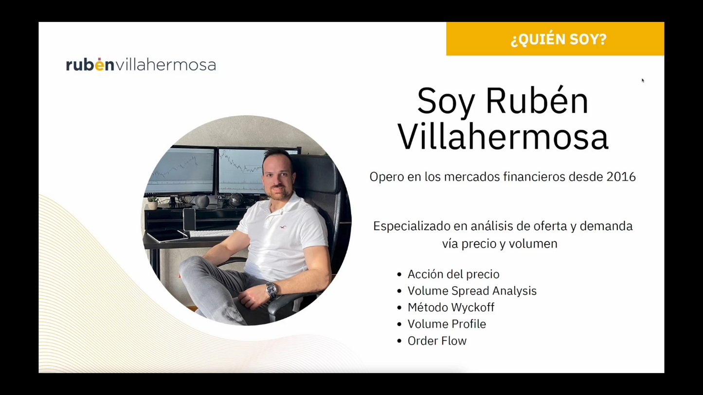Curso Rubén Villahermosa - Programa Experto Wyckoff