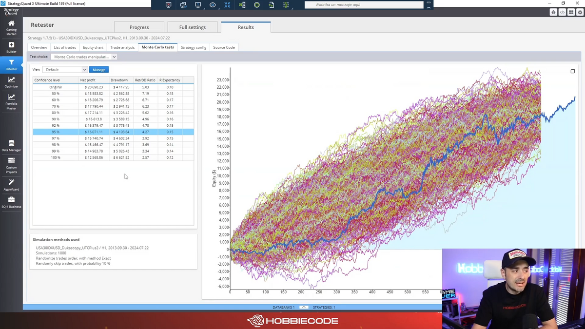 Curso Hobbiecode 2026 + StrategyQuant V.144 - Ramón Ruiz