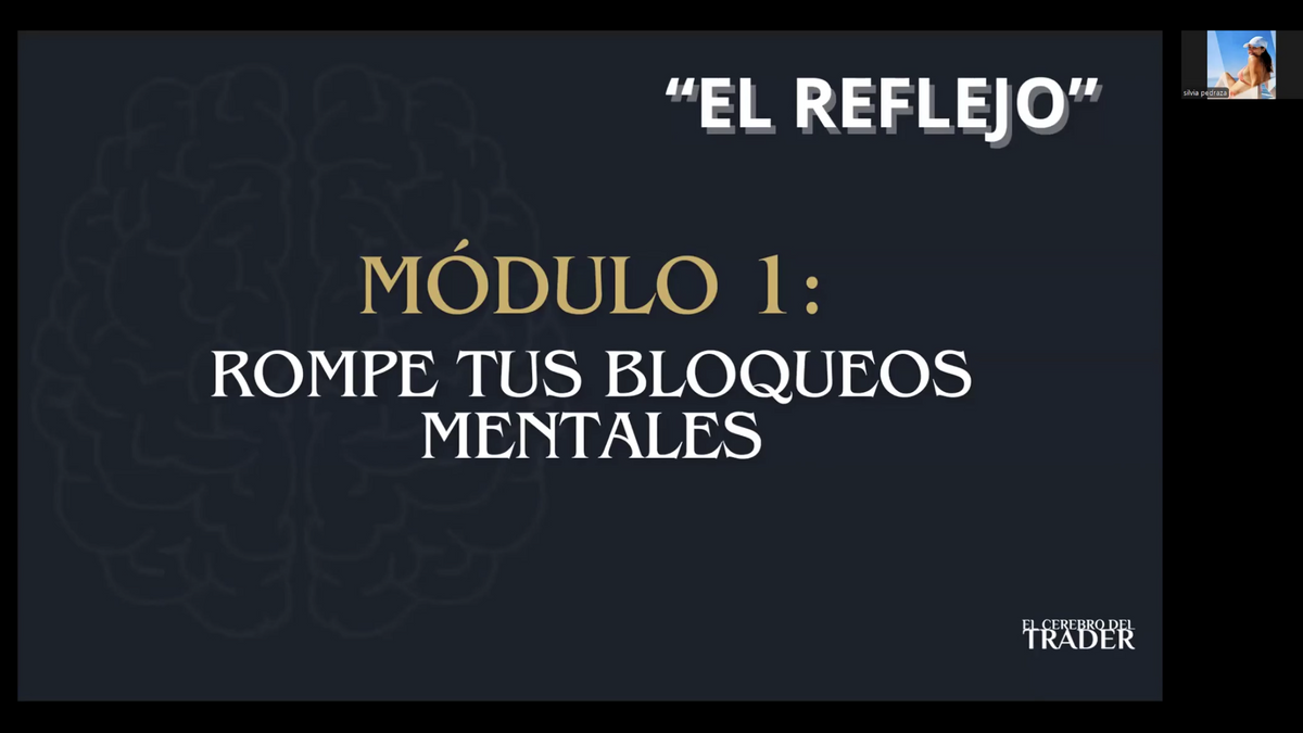 Curso El Cerebro del Trader 2026 (Olga Paredes) -  El Reflejo