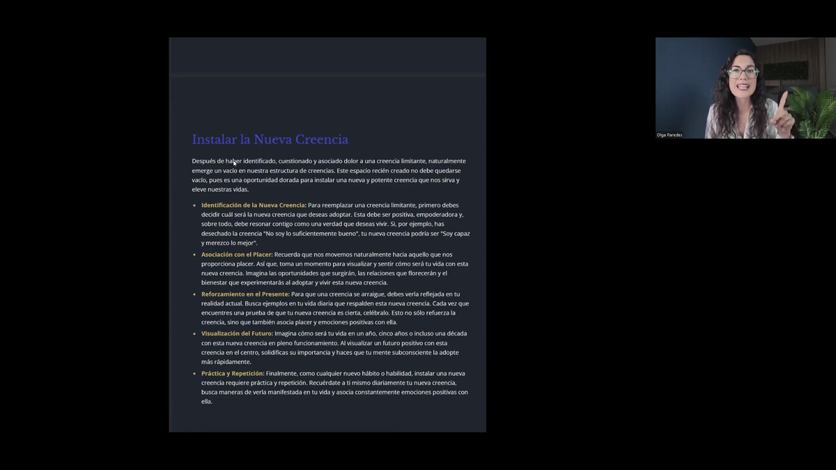 Curso El Cerebro del Trader 2026 (Olga Paredes) -  El Reflejo