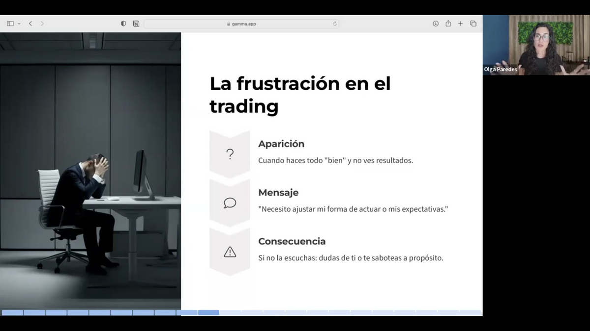 Curso El Cerebro del Trader 2026 (Olga Paredes) -  El Reflejo