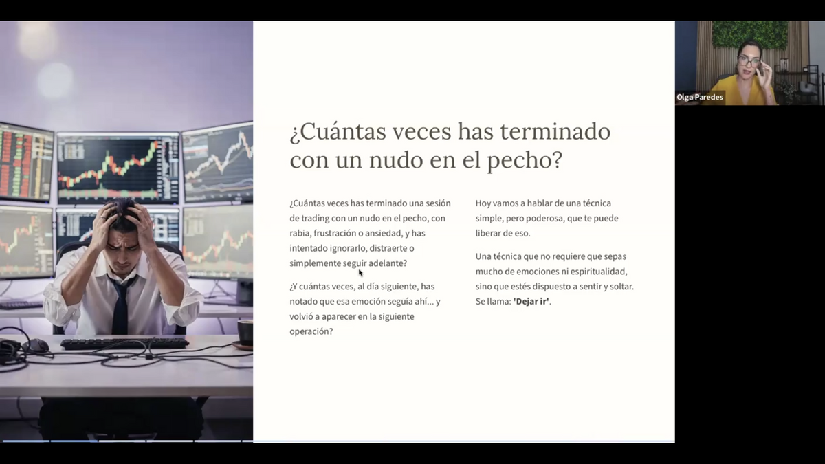 Curso El Cerebro del Trader 2026 (Olga Paredes) -  El Reflejo
