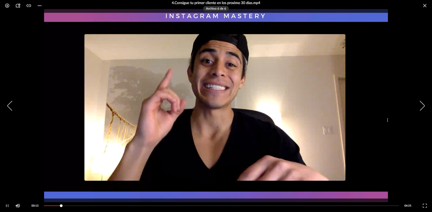 Instagram Mastery Program - Marco Guerrero