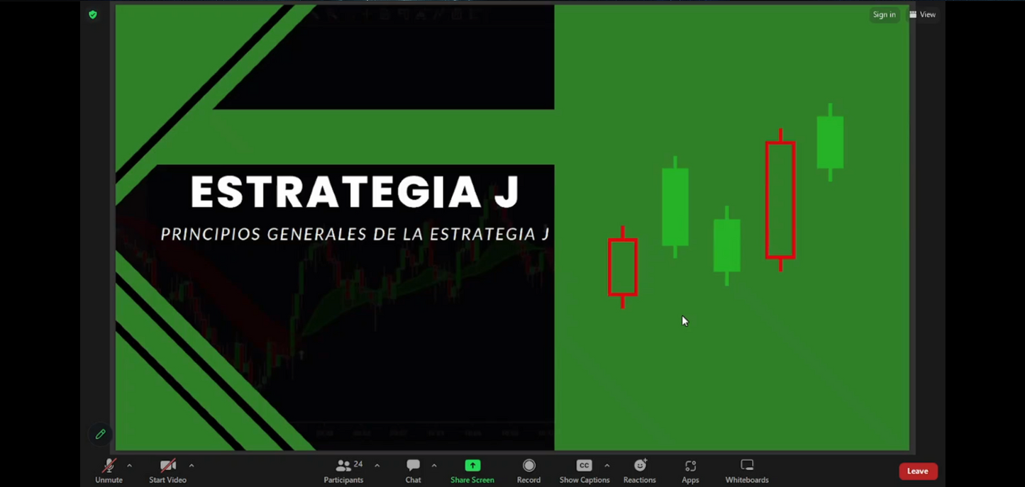 Curso Jesús Mora Trader - Estrategia J (Octubre 2023) 📙📈