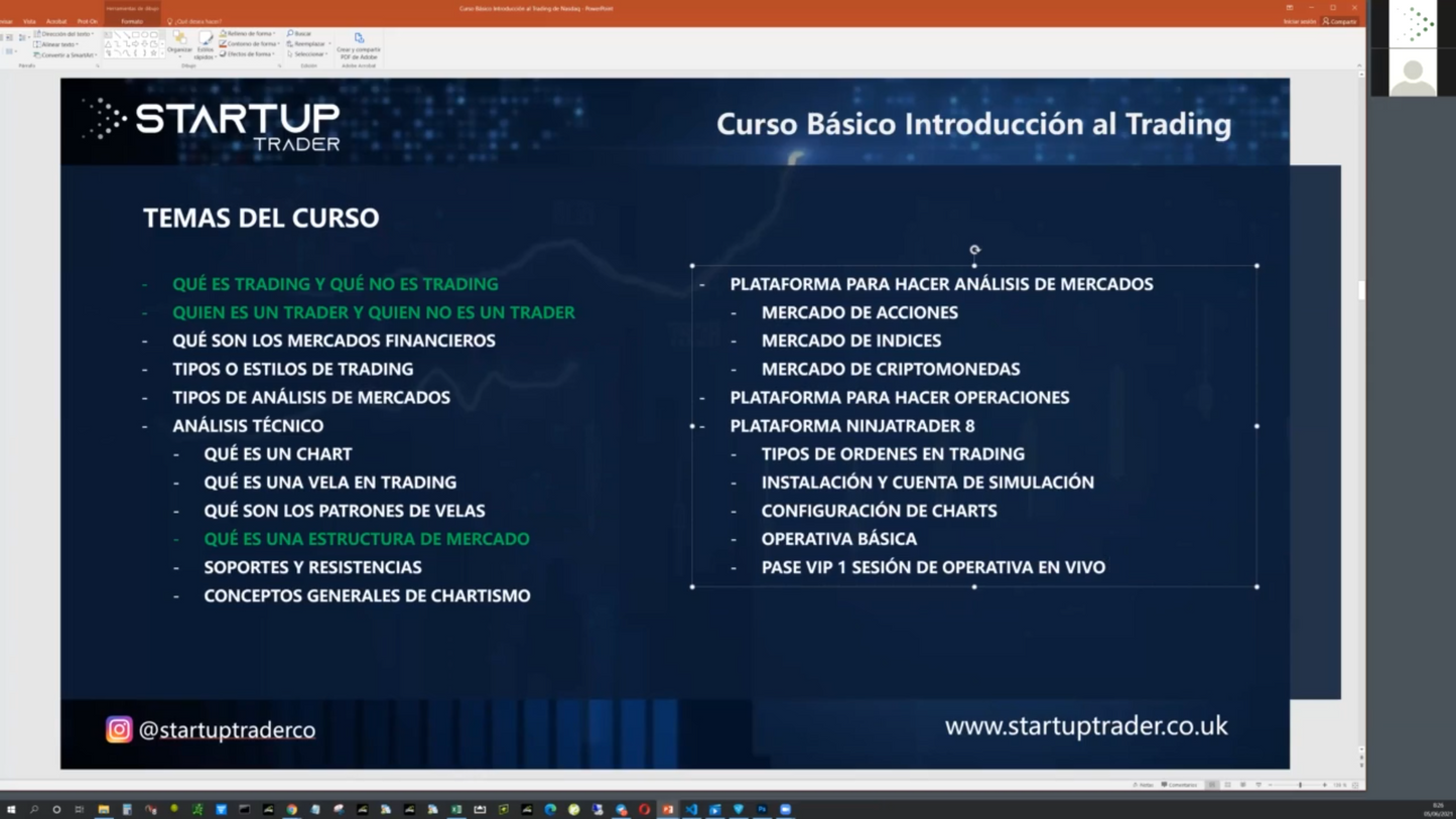 Curso Startup Trader - Mauro Giraldo 📘📈