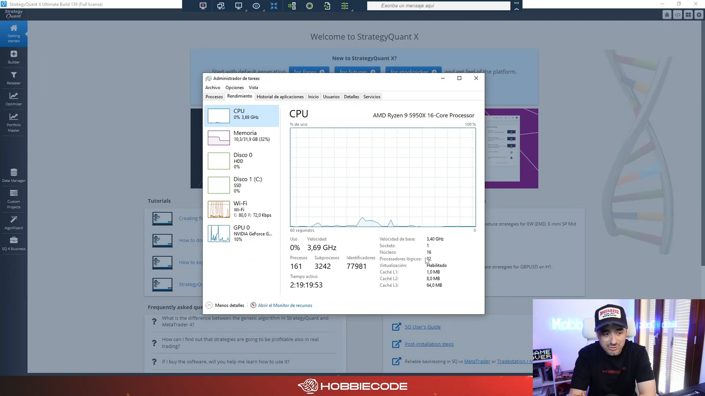 Curso HobbieCode Academia Trading Cuantitativo 2024+ Regalo Academia Trading Cuantitativo 2022 📘📈