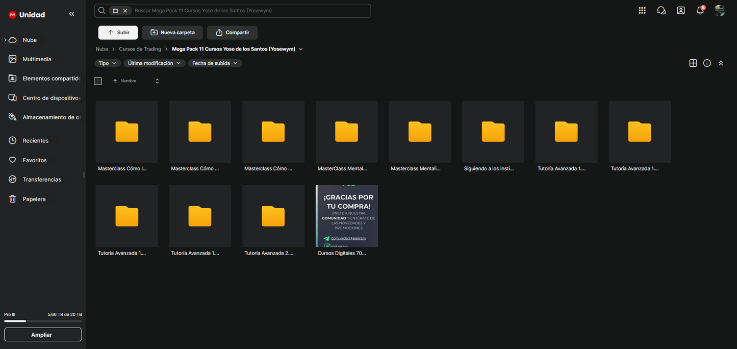 Mega Pack 11 Cursos Yose de los Santos "Yosewym" - Yosewym Capital 📙📈