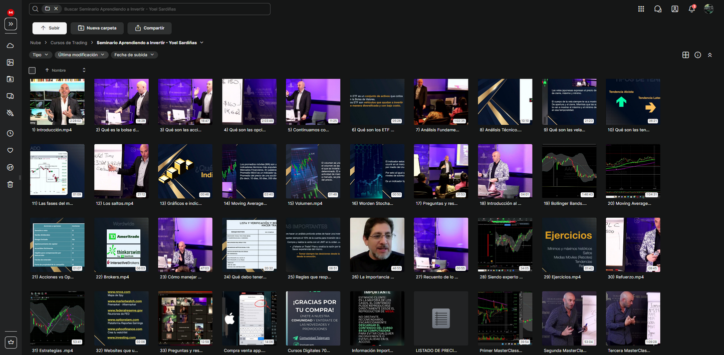 Curso Yoel Sardiñas - Seminario Aprendiendo a Invertir📙📈