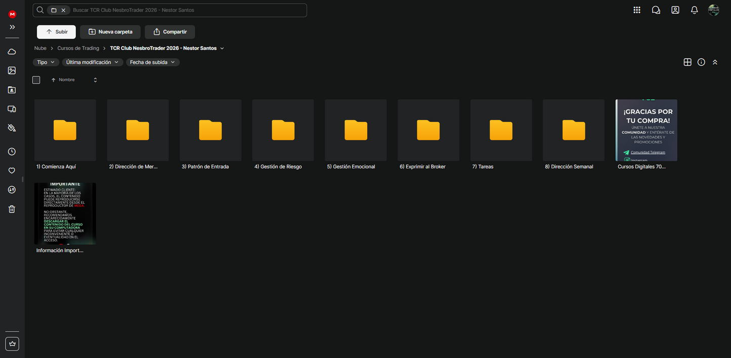 TCR Club NesbroTrader 2026 - Nestor Santos 📕📈
