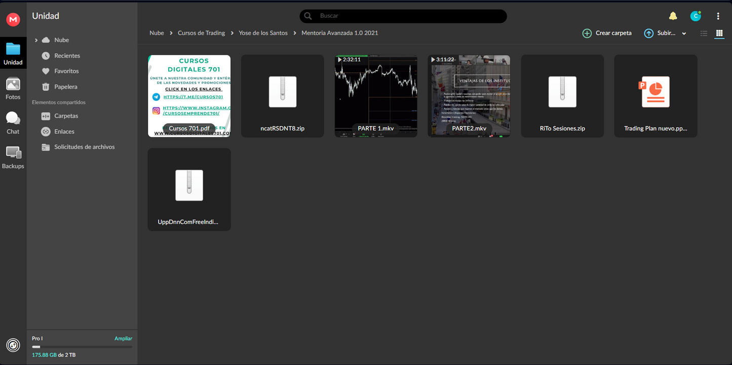 Tutoria Avanzada 1.0 de Yose de los Santos Yosewym Capital 📗📈